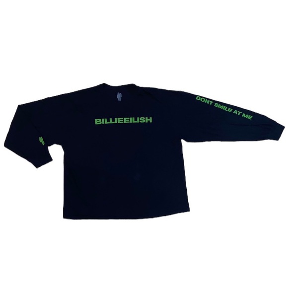 Tops - Billie Eilish "Don't Smile At Me" Long Sleeve Tee XXL